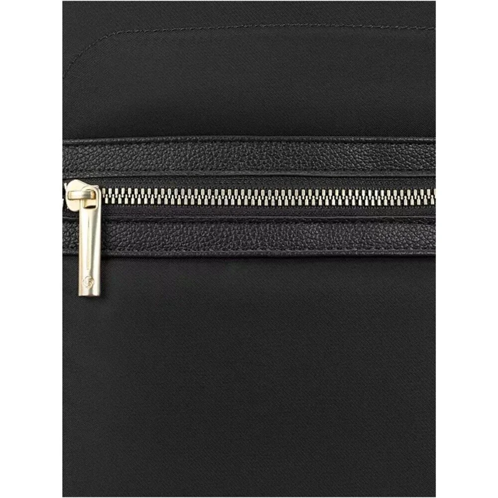 Samsonite Black Men's Travel Backpack with Gold Hardware, women’s bag 🏖️